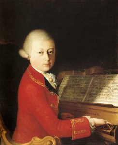 Wolfgang Mozart, age 14